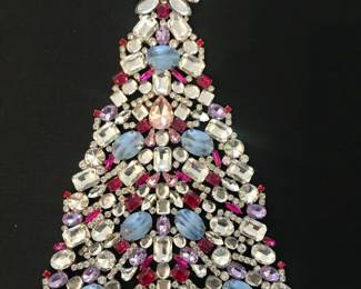 Czech Crystal Christmas tree.