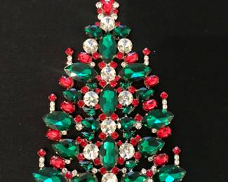 Czech Crystal Christmas tree.