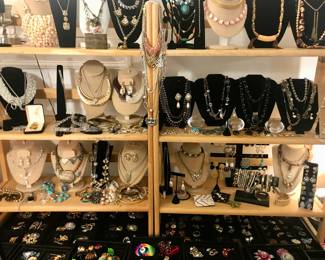 Some of the ten dollar jewelry.