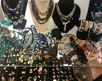 Some of the ten dollar jewelry.