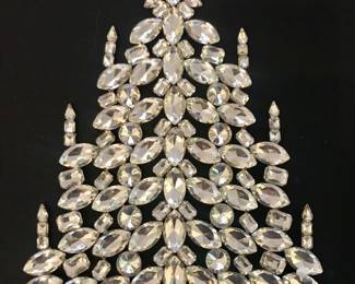 Czech Crystal Christmas tree.