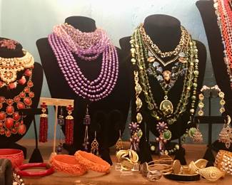 Vintage Costume jewelry.