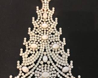 Czech Crystal Christmas tree.