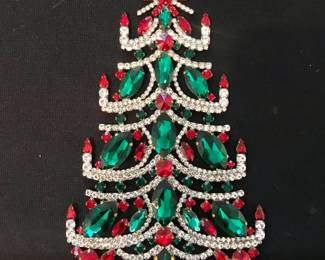 Czech Crystal Christmas tree.