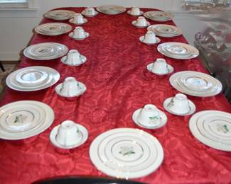 Embassy Fine China set service for 12 