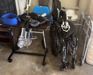 Lots of medical equipment/supplies