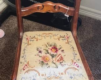 Needlepoint chair