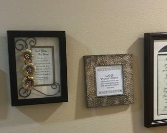 More Christian decor