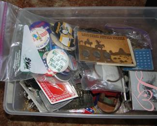 Smalls, buttons, coins