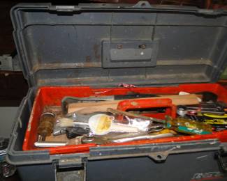 Tool box, tools