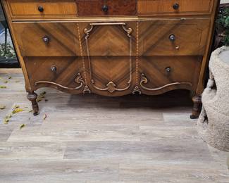 French style Satinwood dresser