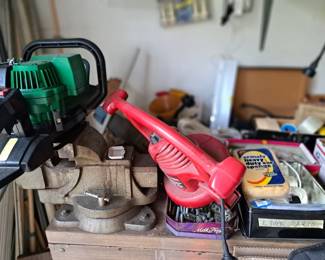 Power tools, large vice, other hardwares