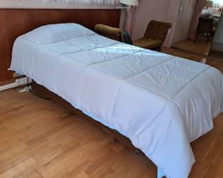 Twin electric bed