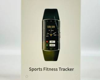 Sports Fitness Tracker – CH32 (Black), track your daily activity with the CH32 fitness tracker featuring step counting, heart-rate monitoring, and a clock. Lightweight, comfortable, and designed for everyday wear.