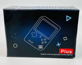 The Retro FC Plus Digital Game System is a handheld Famiclone console styled like a Game Boy Pocket, preloaded with hundreds of 8-bit games for nostalgic, on-the-go gaming. 