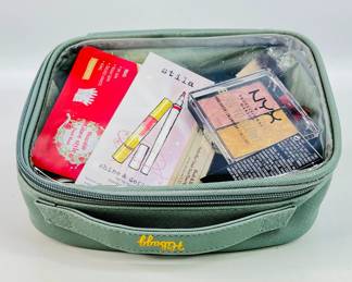 This Hibagg travel makeup bag comes filled with an assortment of cosmetics, including a Stila lip duo, Stila cheek duo, Givenchy lipstick, NYX icy highlighter, and more for on-the-go beauty. 