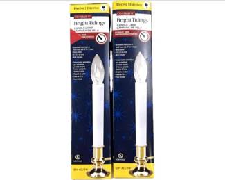 Electric Christmas Candles In Boxes