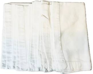 Heavy Weight Cotton Dinner Napkins - Set Of Five - 18" Square