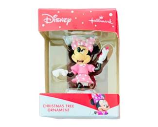 New! Disney Hallmark Minnie Mouse Christmas Ornament