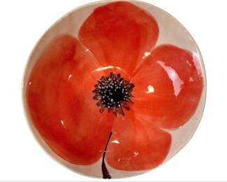 "Wonki Ware" Porcelain Bowl - Signed "Di Marshall Pottery - Made In South Africa"