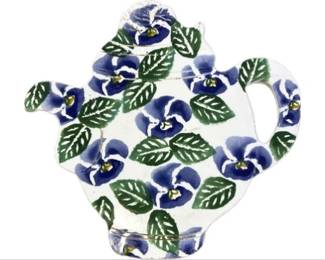 Italian Pottery Serving Piece - Signed "'Collections' Made Exclusively For Fortunoff - Made In Italy"