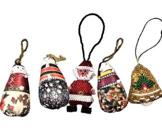 Collection Of Christmas Ornaments