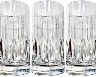 Mikasa Highball Glasses - Park Avenue Pattern