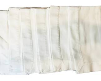 Heavy Weight Cotton Dinner Napkins - Set Of Six - 20 Inches