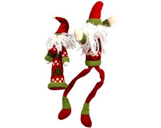 Christmas Santa Decor - Woven Knit Construction