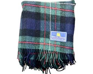 Highland Tweed Plaid Tartan Blanket