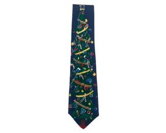 Save The Children Christmas Tree Tie