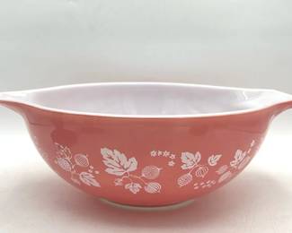 13” 4-Quart PYREX Pink Gooseberry Cinderella Nesting Bowl #444
