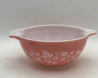 9.5” 1 1/2-Quart PYREX Pink Gooseberry Cinderella Nesting Bowl #442
