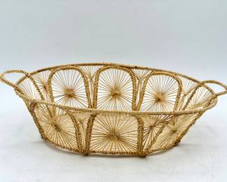 Raffia Bread Basket
