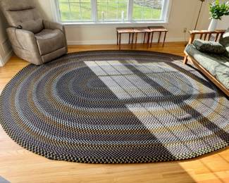 Large Braided Area Rug
