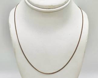 18” Chain Stamped 1/20 14K GO & 1/20 14K GF
