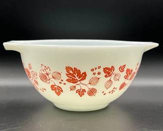 7.5” 1 1/2-Pint PYREX Pink Gooseberry Cinderella Nesting Bowl #441
