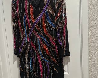 Dazzling sequin dress