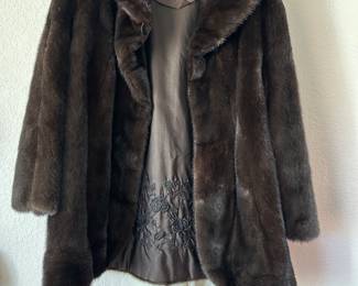 Luxurious fur coat