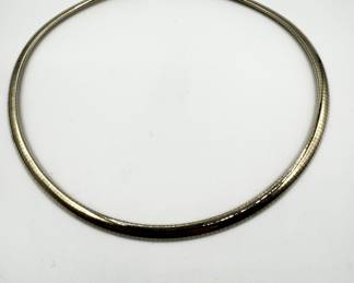 14K Italian Omega Necklace - 1.213 ozt!!