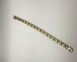 14K Gold Link Bracelet