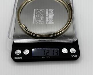 14K Italian Omega Necklace - 1.213 ozt!!