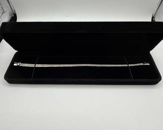 800 Vintage Coin Silver Bracelet