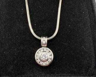 14K Gold and Diamond Necklace