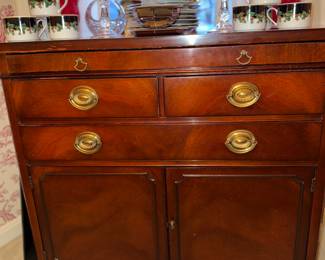 Vintage Drexel cabinet.