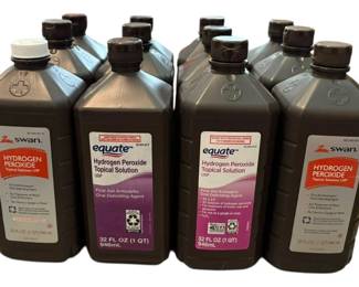 12 NEW Hydrogen Peroxide