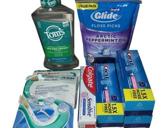 NEW Toothpaste and Floss Picks