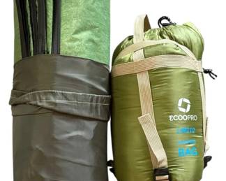 NEW Sleeping Bag and NEW Reflective Tarp