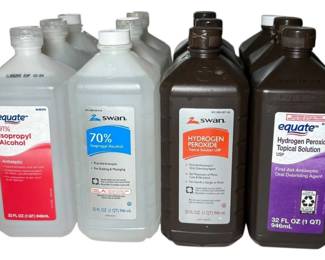 NEW Rubbing Alcohol and Hydrogen Peroxide