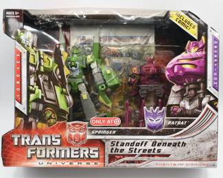 Transformers Universe Springer Ratbat Target Exclusive Set